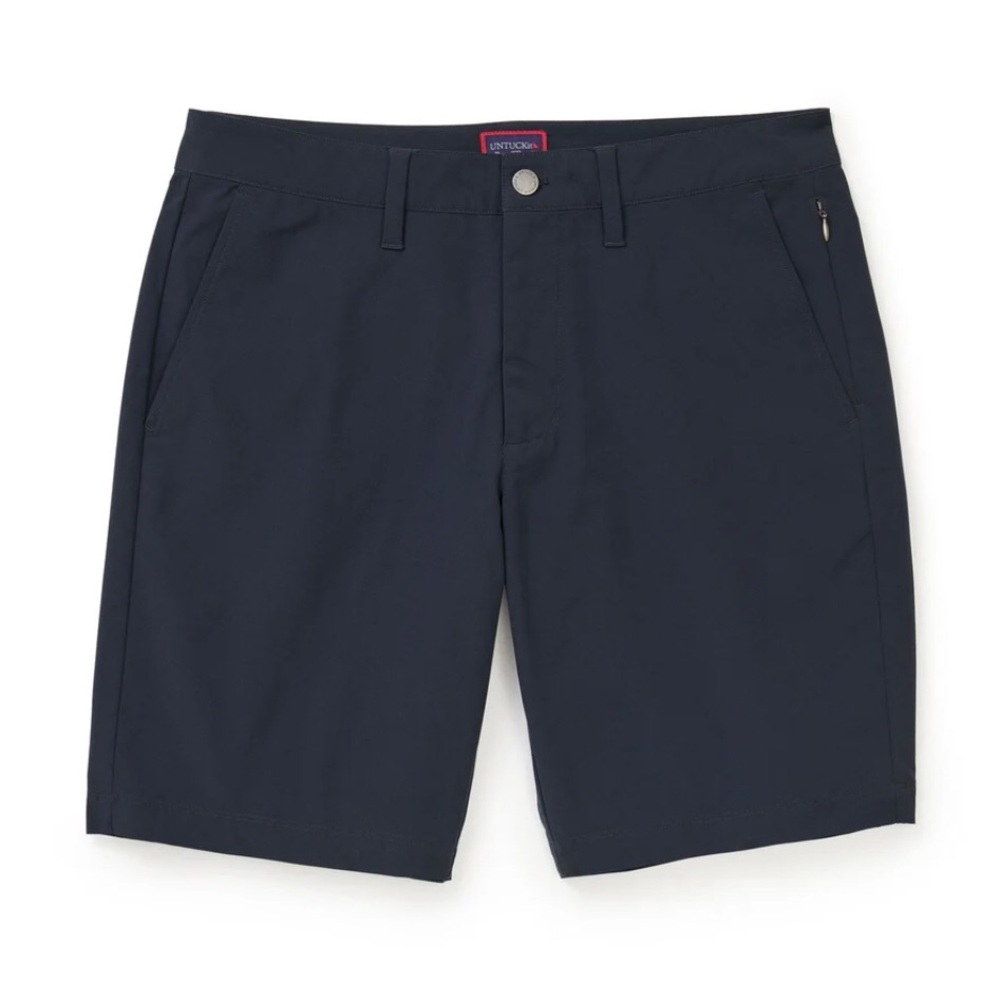 UNTUCKit Traveler Tech Shorts Black Wrinkle-Free Fast Drying 40499 Size 36